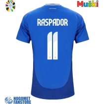 Italija Giacomo Raspadori #11 Domaci Dres EP 2024 Kratak Rukav